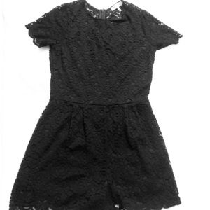 Lace Short Romper